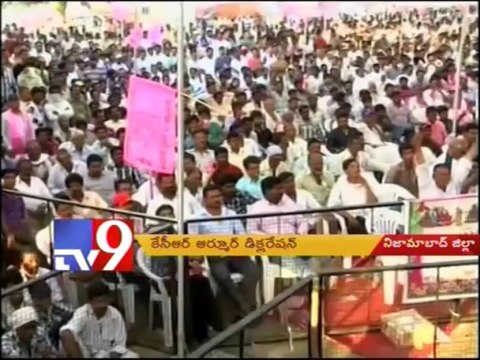 TRS chief KCR blasts Cong and TDP