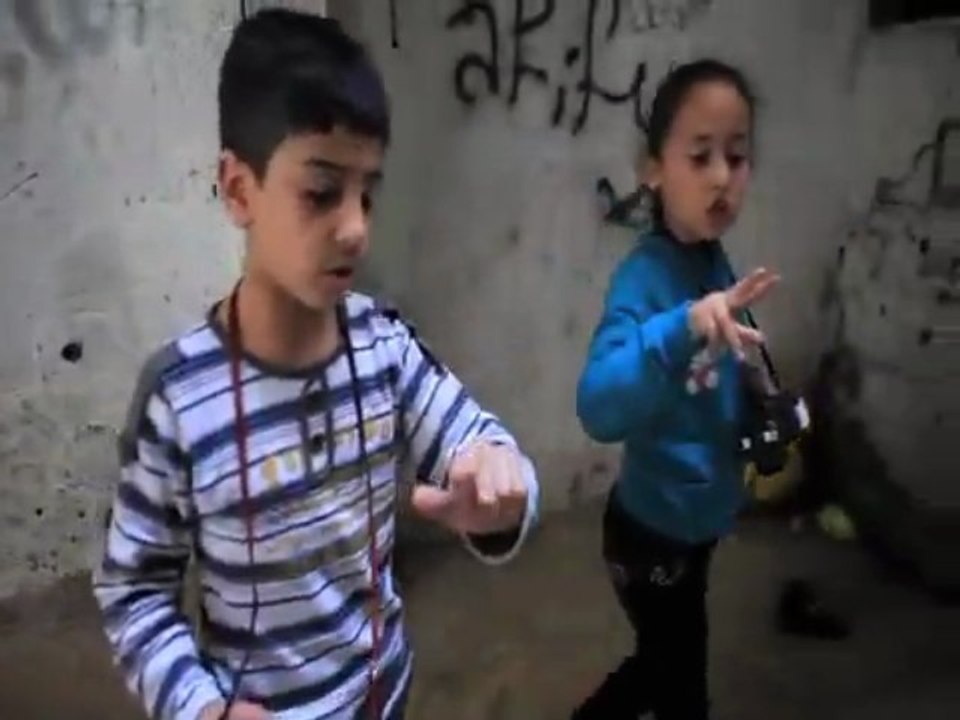 Photographie participative avec des enfants palestiniens à Chatila