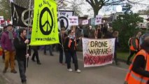İngilizler insansız hava araç kullanımını protesto...