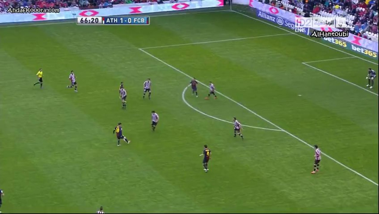Bilbao 2-2 Barça : MESSI amazing goal ! (Liga J33 27.04.13)
