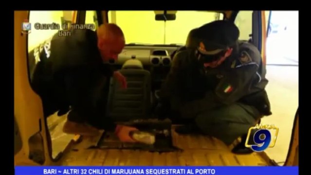 Bari | Altri 32 chili di marijuana sequestrati al porto