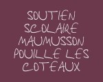 Soutien scolaire Maumusson Pouillé les Coteaux