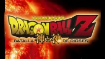 Dragon Ball Z La Batalla de los Dioses: todos los trailer oficiales 1-2-3