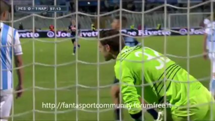 Pescara-Napoli 0-3 highlights & goals - 34ª giornata  Serie A 2012/2013