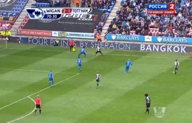 Уиган - Тоттенхэм 2 тайм