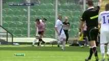 Palermo - Inter, Javier Zanetti Injury, 28.04.2013.