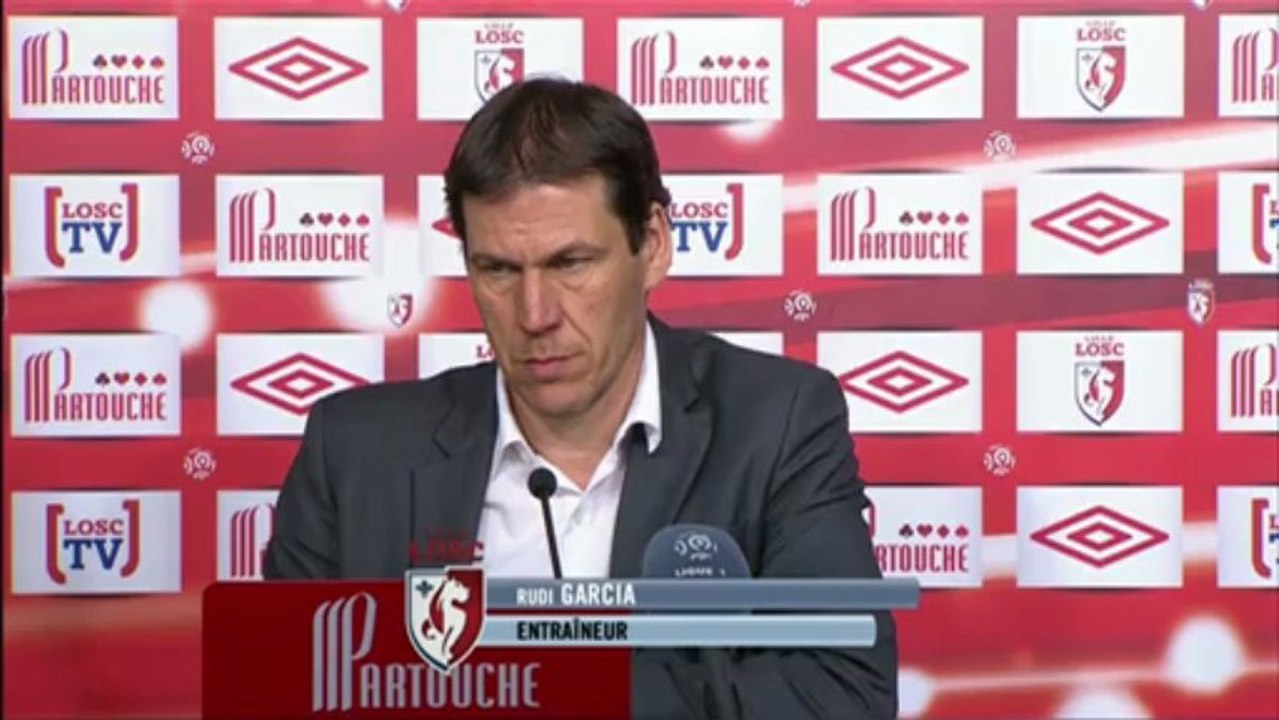 Conférence de presse LOSC Lille - FC Sochaux-Montbéliard : Rudi GARCIA (LOSC) - Eric HELY (FCSM) - saison 2012/2013