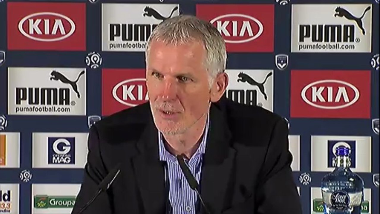 Conférence de presse Girondins de Bordeaux - St...