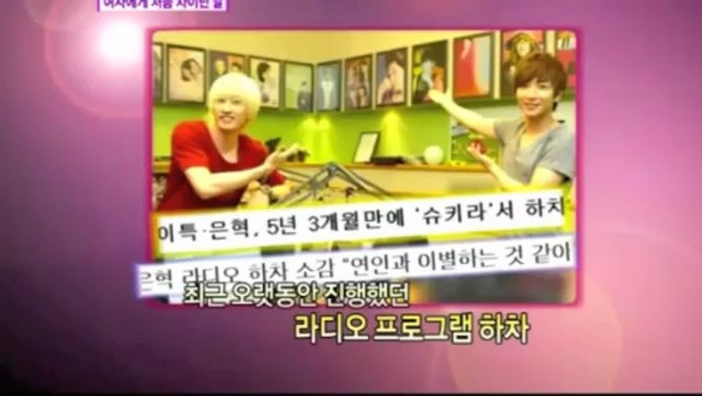 20111212 EunHyuk Jang Ji Eun - Don't Say Anything M V Interview + BTS