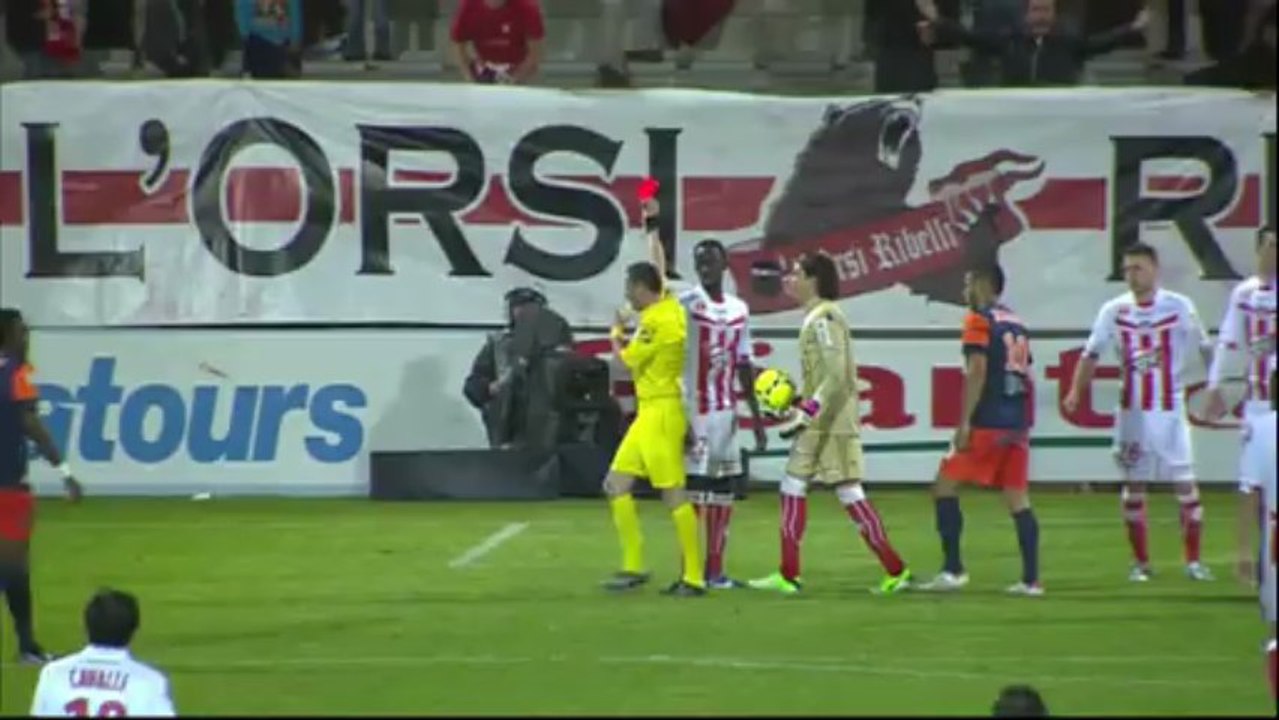 AC Ajaccio (ACA) - Montpellier Hérault SC (MHSC) Le résumé du match (34ème journée) - saison 2012/2013
