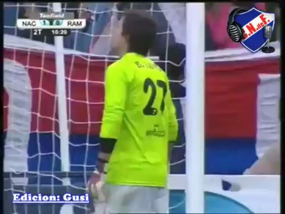 Nacional 1 Rampla Juniors 1 (12ª Fecha Clausura 2012)