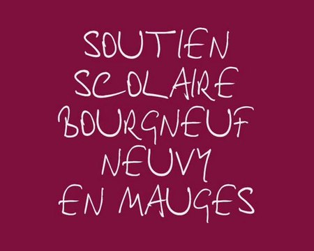 Soutien scolaire Bourgneuf en Mauges Neuvy en Mauges