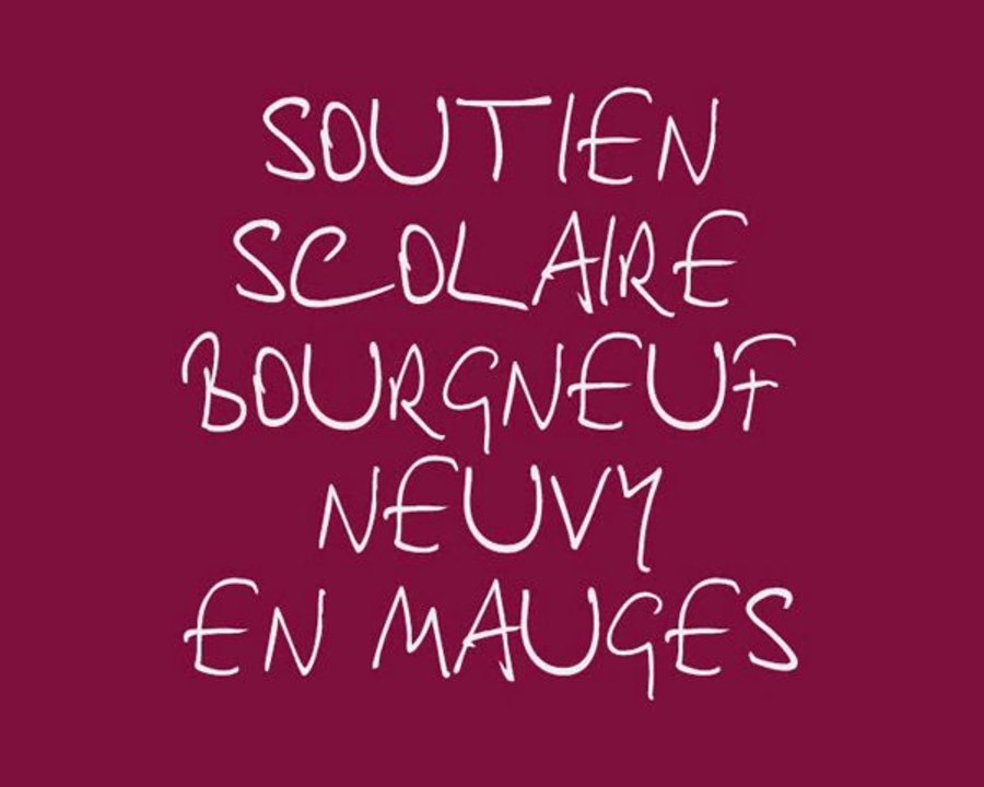 Soutien scolaire Bourgneuf en Mauges Neuvy en Mauges