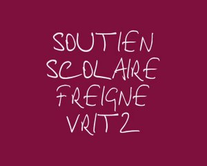 Soutien scolaire Freigné Vritz