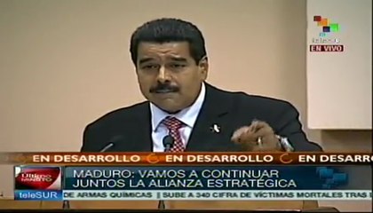 Vamos por el camino de Chávez, el de la unión: Maduro