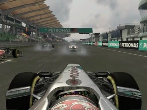 [F1 2011 Mod] F1 2013 - Carrière - GP de Malaisie: Replay 2