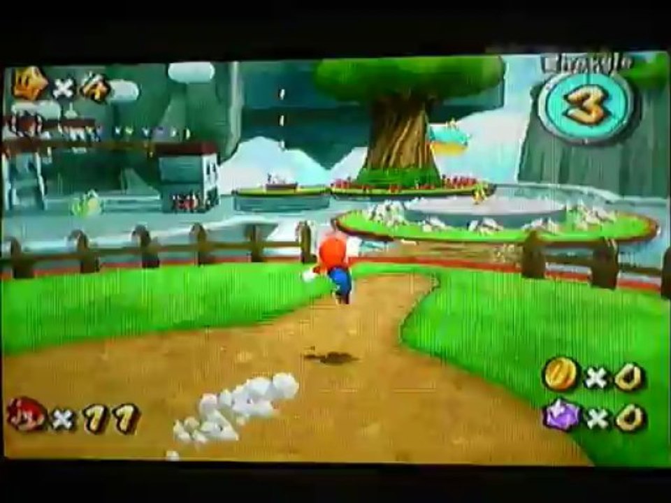 mario galaxy 2 (partie 3) Le forage sur la terrasse