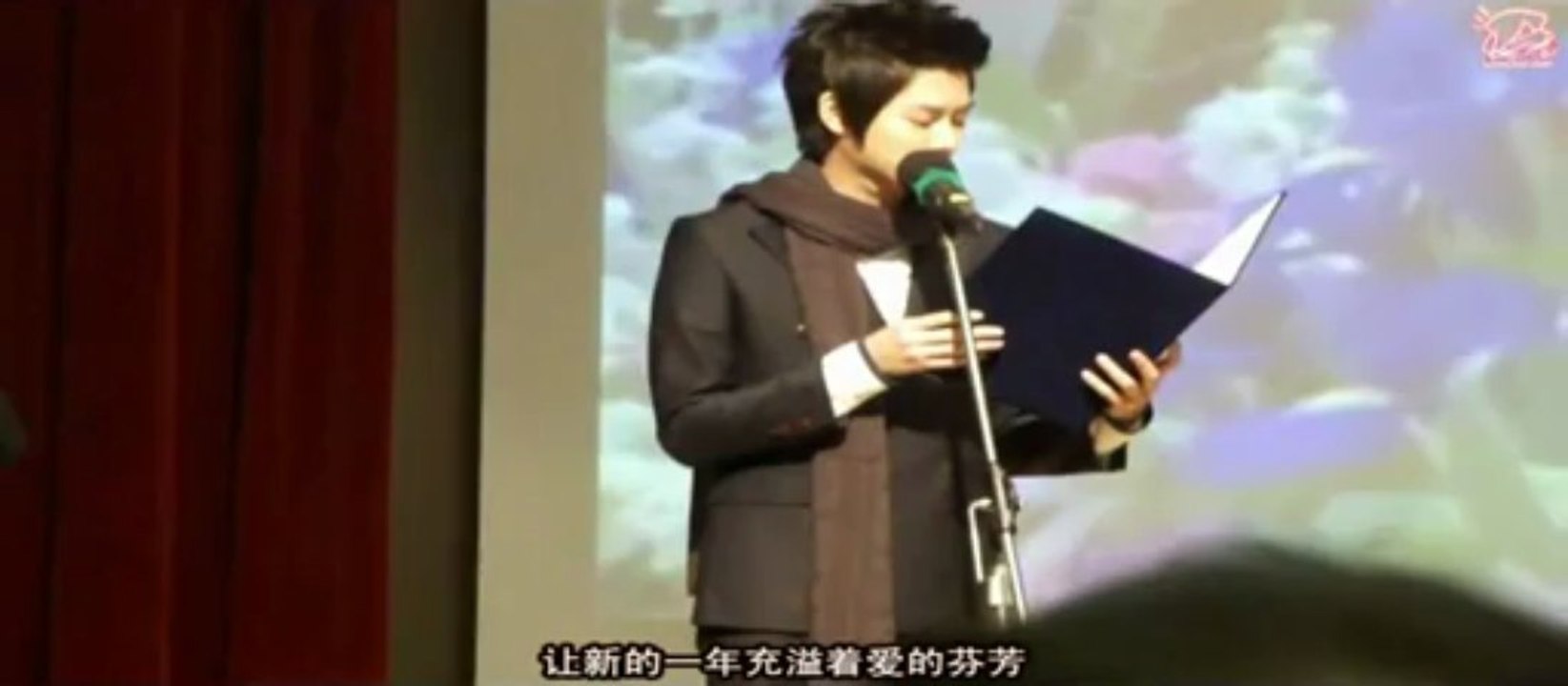 20120111 【中字】金士兵的朗誦