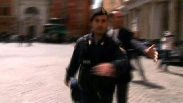 Bang, bang, bang - witness to the shooting in Italy