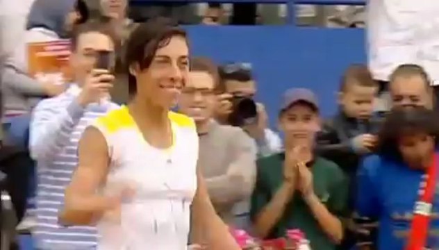 Schiavone vs Dominguez Lino . WTA Marrakech Finale 2013 - Livetennis.it (compresa premiazione)