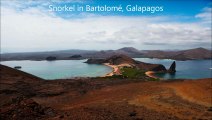 Snorkeling in Bartolomé, Galápagos