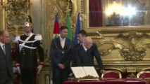 Novo governo italiano de Enrico Letta presta juramento