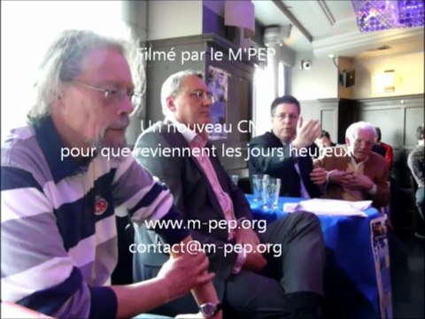 12-CNR - Jean-Luc PUJOL intervient sur LesFrancaisEtLaSituationPolitique - Le Conseil national de la résistance, 70 ans après : l'ancien et le moderne