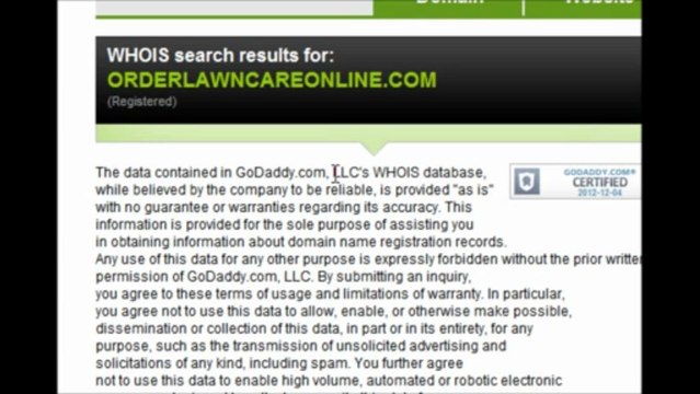 Orderlawncareonline SCAM STEALS $$ order lawn mowing lawn care services online