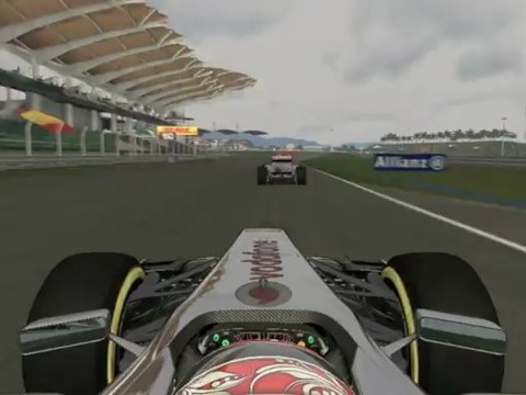 [F1 2011 Mod] F1 2013 - Carrière - GP de Malaisie: Replay 9
