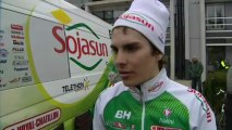 Interview de Guillaume MARTIN Sojasun Espoir ACNC vainqueur 4ème étape Tour du Jura