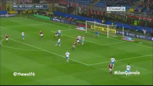 Flamini Goal Against Catania 28-4-2013