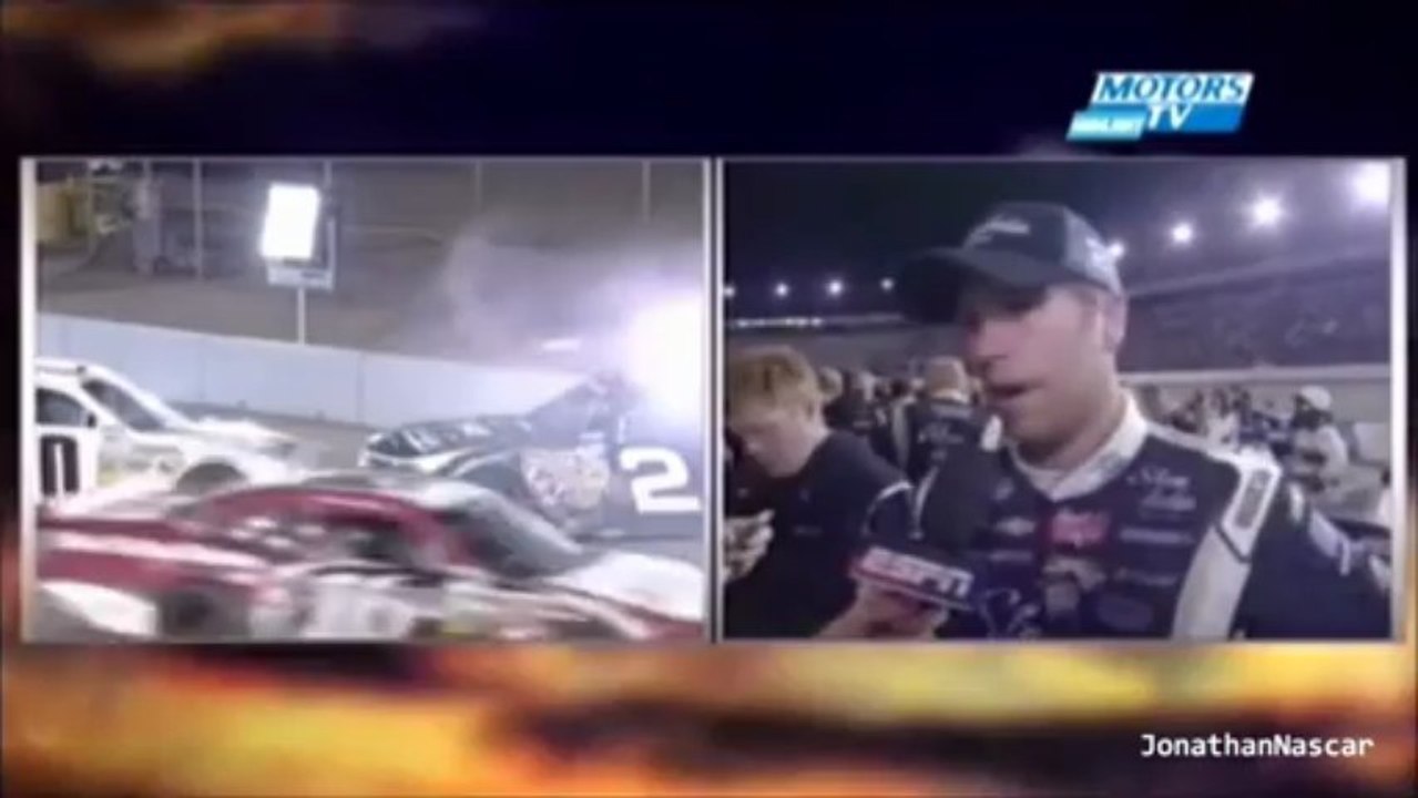 Piquet Jr VS Scott NASCAR Nationwide Richmond 2013