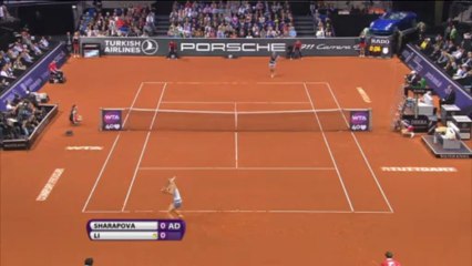 Stuttgart - Une nouvelle Porsche pour Sharapova