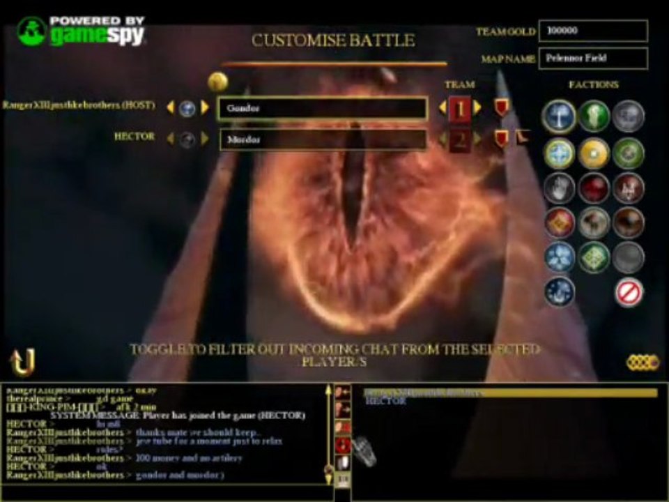 The Lord Of The Rings Total War / RangerXIII,danhowe v TheHectorian