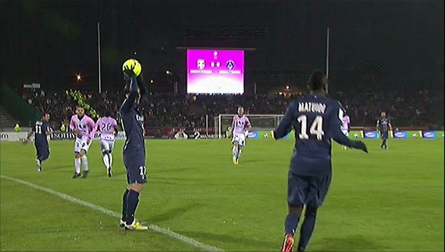 But Javier PASTORE (50ème) - Evian TG FC - Paris Saint-Germain (0-1) - saison 2012/2013