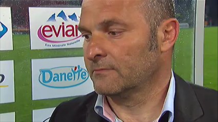 Interview de fin de match : Evian TG FC - Paris Saint-Germain - saison 2012/2013