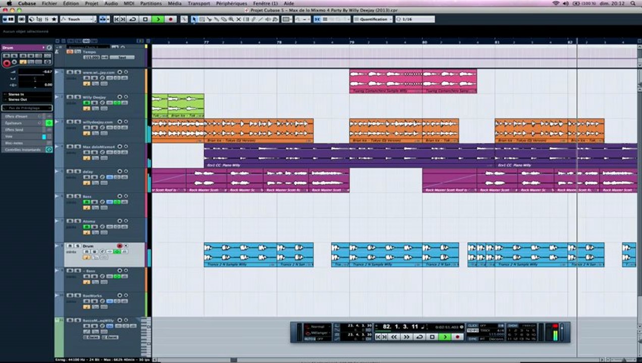 Max de lo Mixmo 4 Megamix Preview Apercu Adelanto Cubase 2013