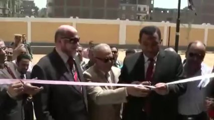 افتتاح مدرسة 25 يناير الابتدائية باخميم