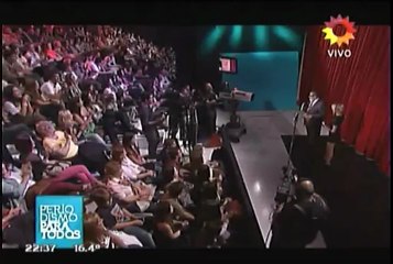 Alexandra Larsson en PPT Lanata feria del libro