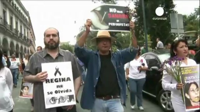 Mexican journalists call for justice for one of their own