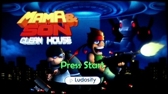First Level - Only - Mama & Son Clean House - Indie Game (360)