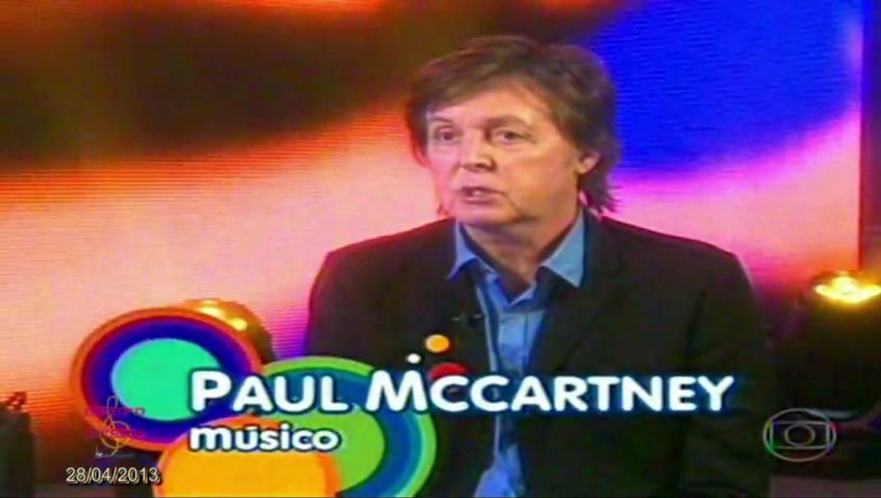 Fantástico 28042013 - Paul McCartney