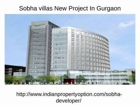 Sobha villas New Project In Gurgaon