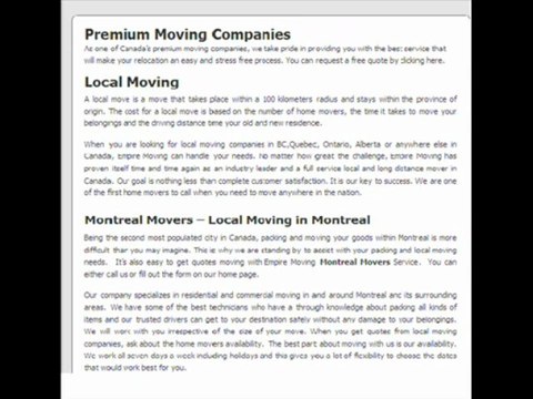 Enjoy safe and affordable moving services