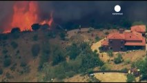 Incendi: il fuoco si estende nei pressi di Los Angeles