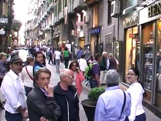 Napoli - Pizza Giro d'Italia con De Magistris (03.05.13)