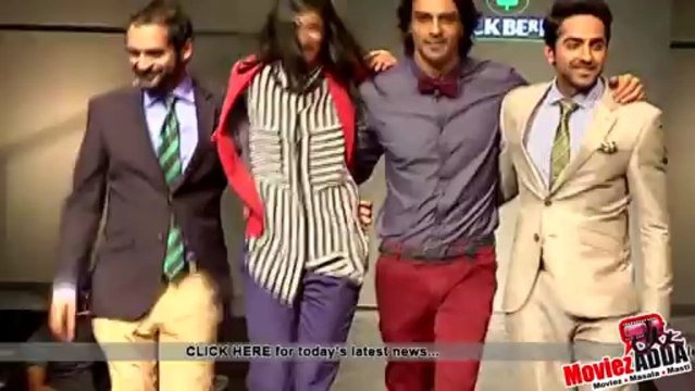 Ayushman Khurana & Arjun Rampal @ Blackberry Fashion Show 2013 !