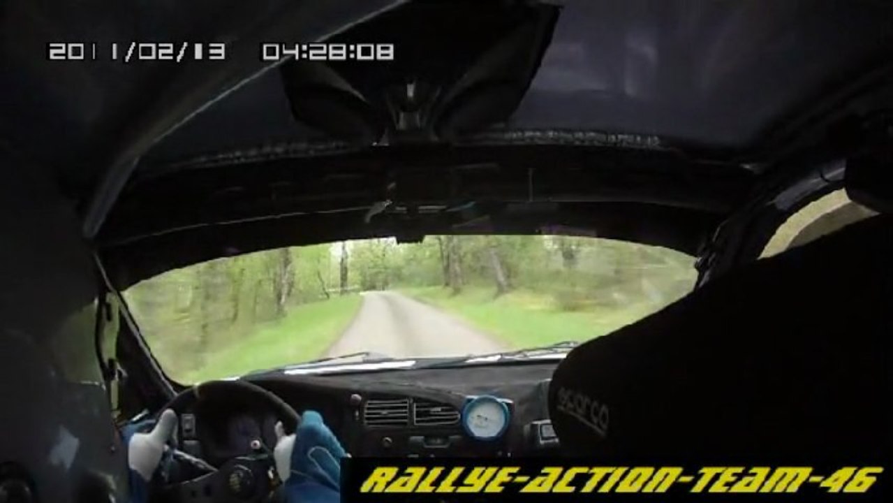 Rallye du Quercy 2013 AULIE.C/AULIE.V ES1