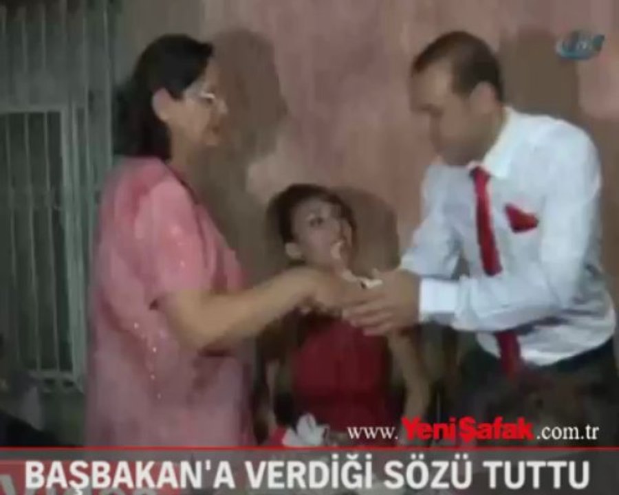 Başbakan'a verdiği sözü tuttu