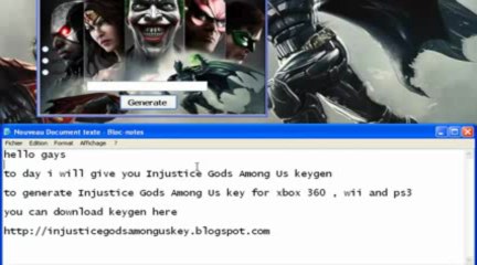 Injustice gods among us Cle Keygen | Crack | Télécharger & Full Torrent